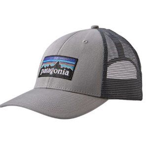 Patagonia Logo Lopro Trucker Hat Forge Grey